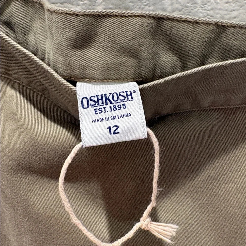 OshKosh B'gosh Olive Midi Skirt - Picture 2 of 8